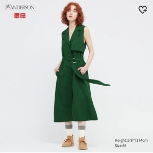 Uniqlo JW Anderson Sleeveless Trenchcoat Dress